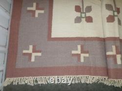 Super Indian Hand Knotted Gabbeh Dhurrie 8' X 10' Sku # P50593