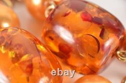 Super Long Epic Runway Necklace Includes Genuine Baltic Amber 62 Inches