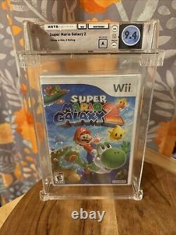 Super Mario Galaxy 2 (Nintendo Wii, 2010) BRAND NEW SEALED WATA 9.4 A Seal OG