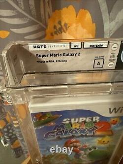 Super Mario Galaxy 2 (Nintendo Wii, 2010) BRAND NEW SEALED WATA 9.4 A Seal OG