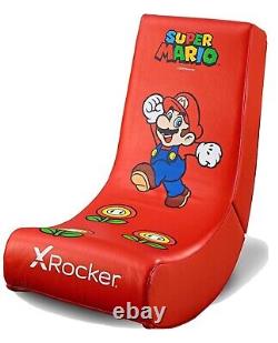 Super Mario Spotlight Floor X Rocker Gaming Chair new