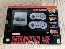Super Nintendo Entertainment System SNES Classic! Still in box