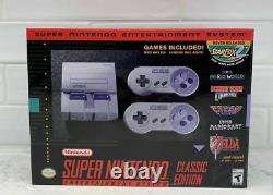 Super Nintendo SNES Classic Mini Entertainment System 21 Games 7-10 day delivery