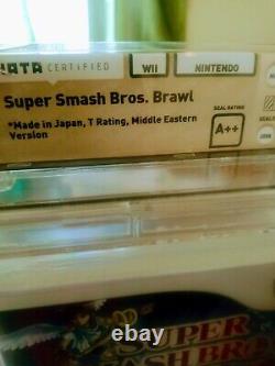 Super Smash Bros Brawl WATA Graded 9.4 A++ (Nintendo Wii, 2008)