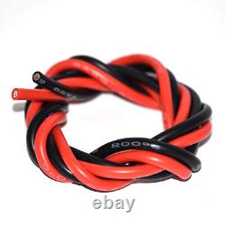 Super Soft Silicone Cable 1meter20meters 416AWG Solar Battery Inverter Wire