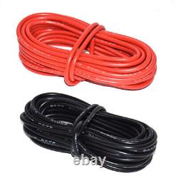 Super Soft Silicone Cable 1meter20meters 416AWG Solar Battery Inverter Wire