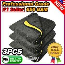 Super Thick Microfiber Plush Towel Cleaning No-Scratch Rag Polishing Detailing