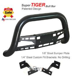 Super Tiger Bull Bar Fits 99-02 Toyota 4Runner Black Powdercoated Bumper Guard