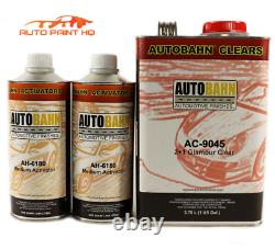 Super Wet PLUS Glamour Clear Coat Gallon + Act 21 Mix Autobahn Car Vehicle Kit