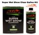 Super Wet Show Clear Coat Gallon + Quart Act 41 Mix Ratio Clearcoat Kit