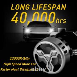 Super White LED Headlights+Fog Light For Chevy Silverado 1500 2500HD 2007-2015
