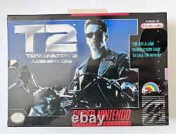 T2 Judgment Day Super Nintendo Entertainment System, 1993 CIB SNES Sealed NEW