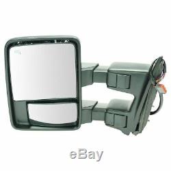 Tow Mirror Heat Signal Power Folding Telescoping Driver Side Left for Super Duty