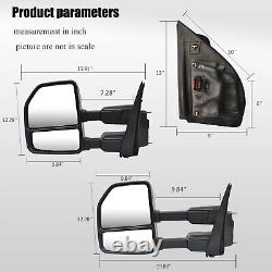 Tow Mirror Power Heated For 2017-2020 Ford F-250 F-350 F-450 F-550 SD Right Side