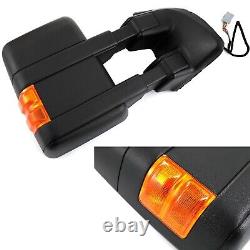 Tow Mirrors Turn Signal Power Heated for 1999-2007 Ford F250 F350 F550 SuperDuty
