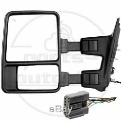 Towing For 2003-07 Ford F250/F350 Super Duty Power Heated Signal Side Mirrors
