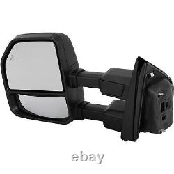 Towing Mirror For 2017-2022 Ford F-250 LH Power Heated Textured with Signal Light