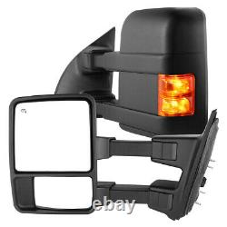 Towing Mirrors for 1999-2007 Ford F250 F350 F450 F550 Super Duty Power Heated
