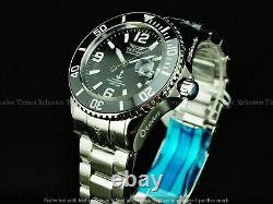 Tresod Men Super luminova Ocean Master AUTO Black Dial Sapphire Crystal SS Watch