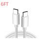 Usb-c To Usb-c Cable Fast Charger Lot Type C Charging Cord For Iphone 15 Android