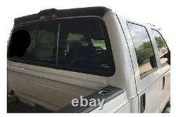 Un-painted Prime Rear Cab Spoiler For 1999-2016 Ford Super Duty Crewcab F250-550