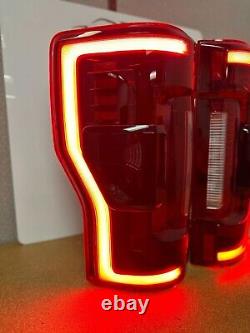 Used Morimoto Ford Super Duty (17-22) Red Xb Led Tails