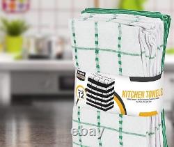 Utopia Towels12 Pack Kitchen Towel Dish Cloth Super Absorbent Tea Towels 15x25