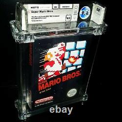 WATA 9.6 SEALED NES Super Mario Bros. (Nintendo Entertainment System) RARE