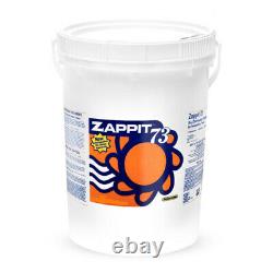 Zapp It 73% Super Strength Pro Pool Shock 50 LB Bucket, 70% Available Chlorine