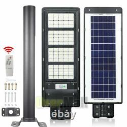 1000w Commercial Solar Street Light Ensemble Complet Super Bright Dusk To Dawn Road Lampe