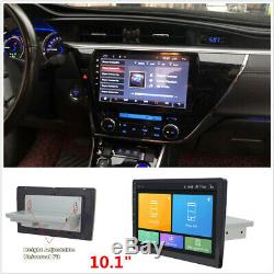 10.1android 8.1 Simple Din Stereo Radio Wifi 3g 4g Lecteur Bt Voiture Gps