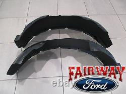 17 Thru 22 Super Duty F-250 F-350 Oem Ford Wheel Well Liner Kit Pair Pour Front