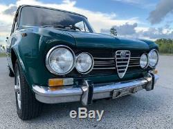 1972 Alfa Romeo Giulia Restauré! Video Rare Voir