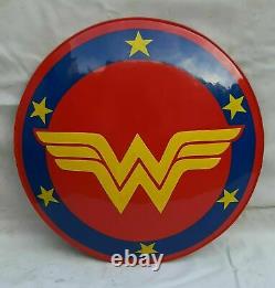 22 Steel Wonder Woman Shield DC Super Hero Amazon War Shield Halloween Cadeau