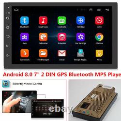 2din Android 8.0 Voiture Radio Gps Navigation Audio Stereo Car Multimedia Mp5 Player