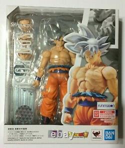 À L'arrêt! S. H. Figuarts Son Goku Ultra Instinct Figurine Dragonball Super Us Seller