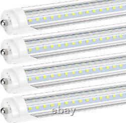 Ampoule de tube LED de 8 pieds à broche unique FA8 de 120 W T8 Lumière de magasin à LED de 8 pieds Ampoule de tube LED de 72W