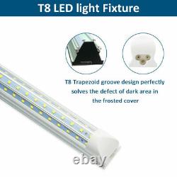 Ampoule de tube lumineux à LED 14W120W 2FT 6FT T8 4FT et luminaire LED de 8FT 6500K