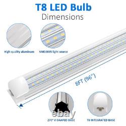 Ampoule lumineuse à tube LED intégré 14W120W 2FT8FT T8 LED pour entrepôt
