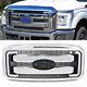 Assemblage De La Grille Pour F250/f350/f450/f550 Super Duty Chrome Grill Oem De 2011-2016