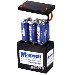 Batterie de super condensateur Maxwell 16V 500F 6pcs 2.7V 3000Farads avec boîtier en plastique