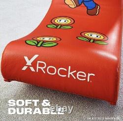 Chaise de jeu Super Mario Spotlight Floor X Rocker nouvelle.