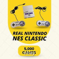 Console Super Nintendo Classic Mini HDMI SNES Jeux Rétro 20000 ou 5000 Options