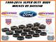 Daystar Body Mount Bushings Pour Ford F-250/f-350 Super Duty 1999-2018 Tous Les Corps