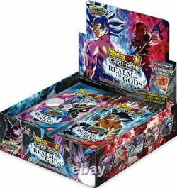 Dragon Ball Super Royaume Des Dieux Booster Box Factory Seeled New