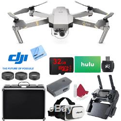 Drone Quadricoptère Dji Mavic Pro Platinum Avec Caméra 4k Et Super Pack Wi-fi