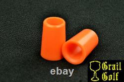 Embout de fer orange super premium de nouvelle génération pour fers de golf Grail. Lot de 355.79.540od