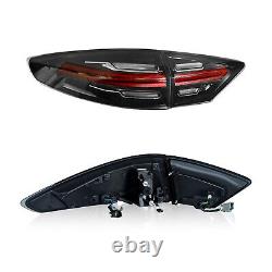 Feux arrière LED pour Ford Fusion Mondeo 2013-2016 Style Porsche fumé foncé 4 pièces