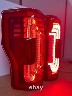 Feux arrière à LED rouges d'occasion Morimoto Ford Super Duty (17-22)