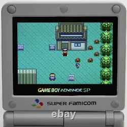 Gameboy Advance Sp Ips V3 Screen Mod Super Famicom Snes Edition Gba Ags-001 V2